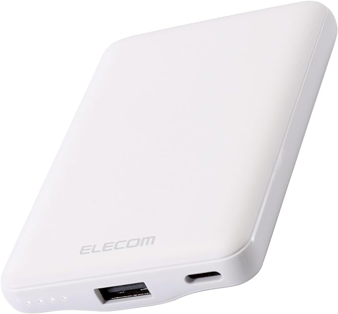 モバイルバッテリー 軽量 小型 薄型 5000mAh 15W